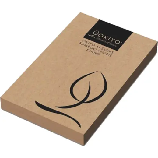 Okiyo Ekslens Bamboo Phone Stand Gift Box